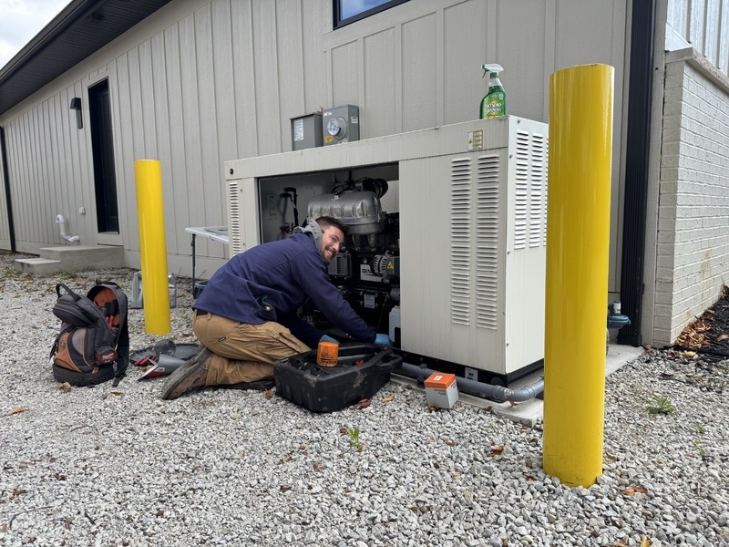 Generator maintenance service